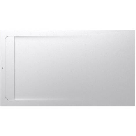 Receveur de douche extra plat en Stonex® Aquos - 1800x1000mm - Blanc