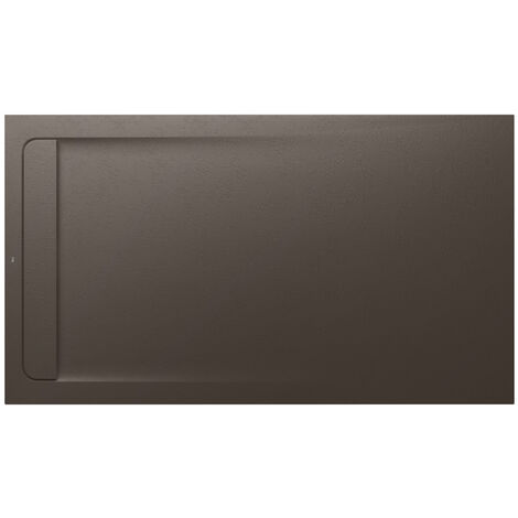 Receveur de douche extra plat en Stonex® Aquos - 1800x1000mm - Café