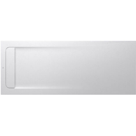 Receveur de douche extra plat en Stonex® Aquos - 1800x700mm - Blanc