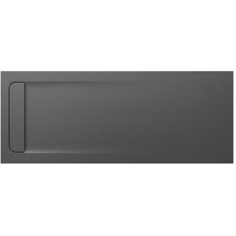 Receveur de douche extra plat en Stonex® Aquos - 1800x700mm - Gris Ardoise