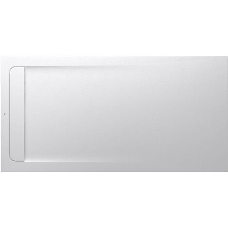Receveur de douche extra plat en Stonex® Aquos - 1800x900mm - Blanc