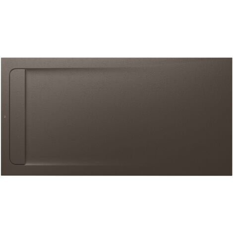 Receveur de douche extra plat en Stonex® Aquos - 1800x900mm - Café
