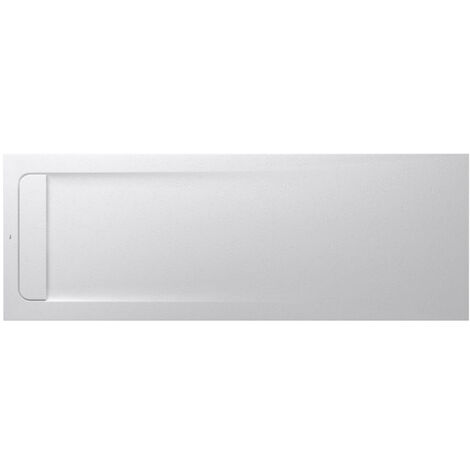 Receveur de douche extra plat en Stonex® Aquos - 2000x700mm - Blanc