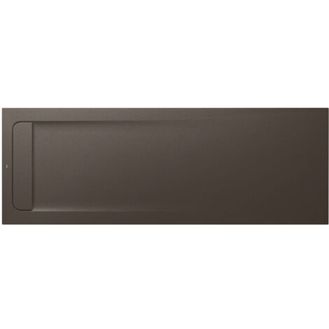 Receveur de douche extra plat en Stonex® Aquos - 2000x700mm - Café