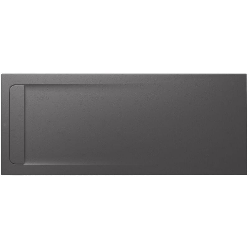 Roca - Receveur de douche extra plat en Stonex® Aquos - 2000x800mm - Onyx
