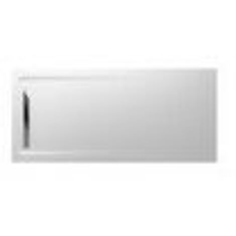 Receveur de douche extra plat en Stonex® Aquos - 2000x900mm - Blanc