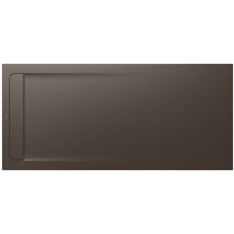 Receveur de douche extra plat en Stonex® Aquos - 2000x900mm - Café