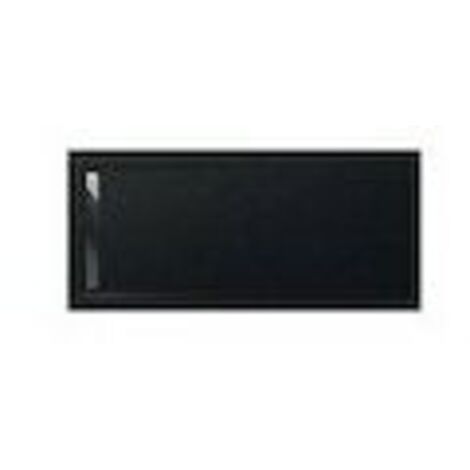 Receveur de douche extra plat en Stonex® Aquos - 2000x900mm - Noir