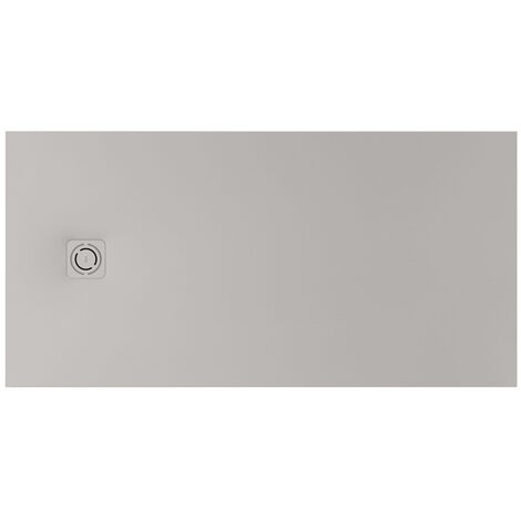 Receveur de douche extra plat en Stonex® Terran-N+Grille Twist - 1400x900mm - Perle