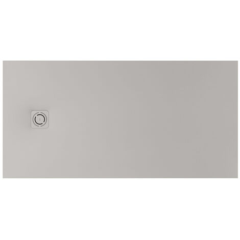 Receveur de douche extra plat en Stonex® Terran-N+Grille Twist - 1800x900mm - Perle