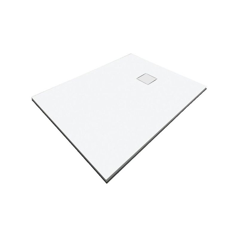 Pellet - Receveur antidérapant recoupable Fiteo 180x90 cm blanc