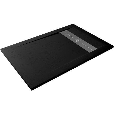 Receveur de douche extra-plat RUBI 70x120 noir