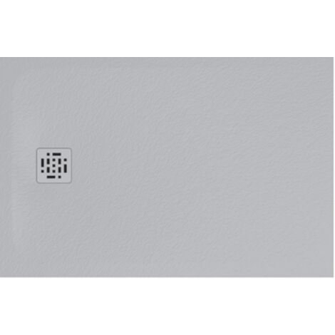 Receveur de douche gris 80x120 cm Série Globo Docciapietra DP12080502  Gris - Mineralsolid