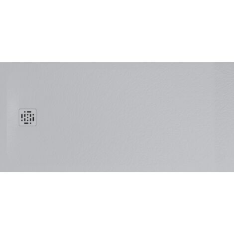 Receveur de douche gris 80x170 cm Série Globo Docciapietra DP17080502  Gris - Mineralsolid