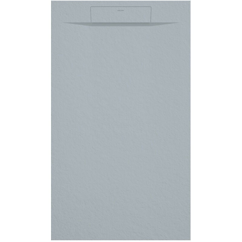 Receveur de douche Gris, texture Pierre Zeus, grille de couleur - 100 x 90 cm