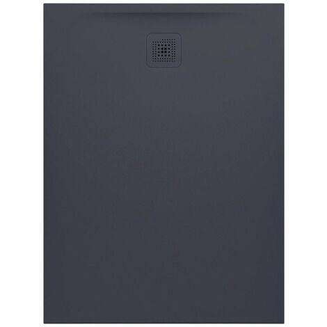 Receveur de douche LAUFEN PRO rectangulaire, bonde côté court 1200 x 1000 x 33 mm anthracite LAUFEN