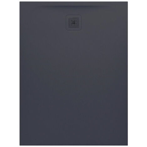 Receveur de douche LAUFEN PRO rectangulaire, bonde côté court 1200 x 900 x 33 mm anthracite LAUFEN
