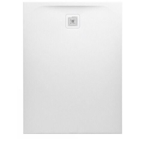 Receveur de douche LAUFEN PRO rectangulaire, bonde côté court 1200 x 900 x 33 mm blanc mat LAUFEN