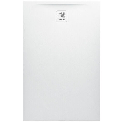 Receveur de douche LAUFEN PRO rectangulaire, bonde côté court 1400 x 900 x 42 mm anthracite LAUFEN