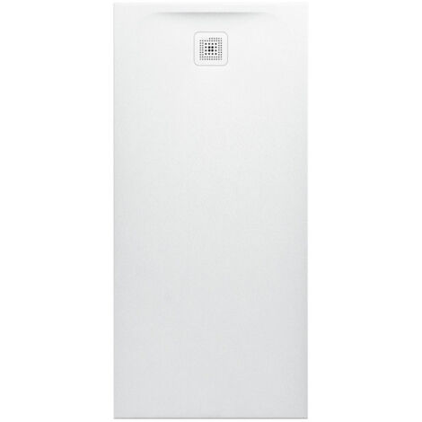 Receveur de douche LAUFEN PRO rectangulaire, bonde côté court 1600 x 750 x 42 mm anthracite LAUFEN
