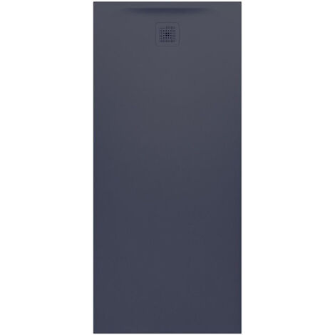 Receveur de douche LAUFEN PRO rectangulaire, bonde côté court 1800 x 800 x 46 mm anthracite LAUFEN