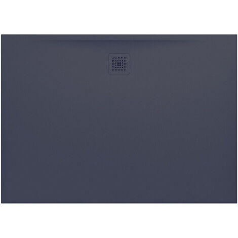 Receveur de douche LAUFEN PRO rectangulaire, bonde côté long 1400 x 1000 x 30 mm anthracite LAUFEN
