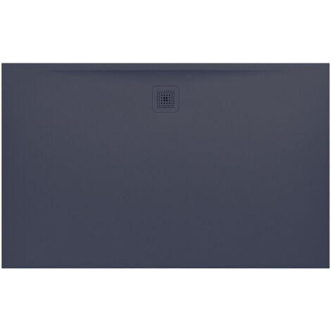 Receveur de douche LAUFEN PRO rectangulaire, bonde côté long 1600 x 1000 x 33 mm anthracite LAUFEN