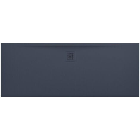 Receveur de douche LAUFEN PRO rectangulaire, bonde côté long 1800 x 700 x 33 mm anthracite LAUFEN