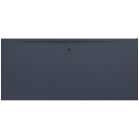 Receveur de douche LAUFEN PRO rectangulaire, bonde côté long 2000 x 900 x 36 mm anthracite LAUFEN