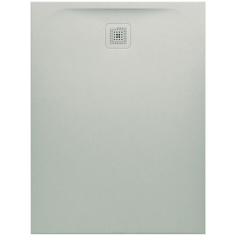 Receveur de douche LAUFEN PRO rectangulaire, écoulement sur le côté court 1200 x 1000 x 33 mm, gris clair LAUFEN