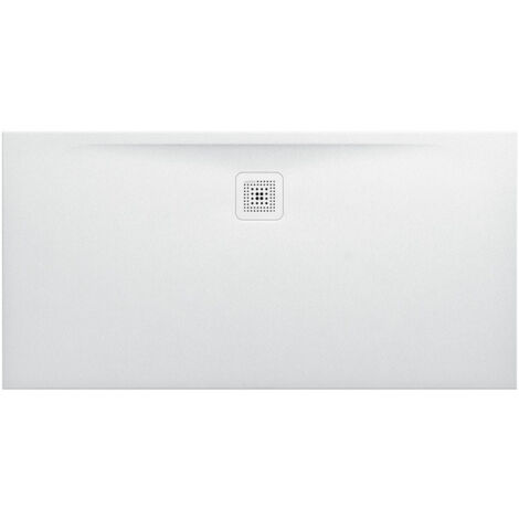 Receveur de douche LAUFEN PRO, rectangulaire, écoulement sur le côté long 1400 x 700 x 30 mm LAUFEN blanc mat