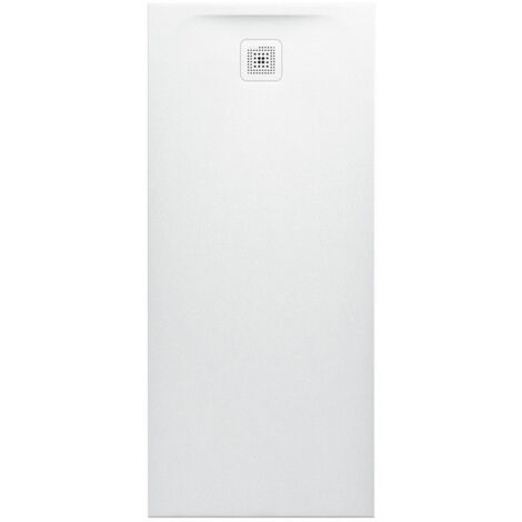Receveur de douche LAUFEN PRO rectangulaire, écoulement sur le petit côté 1600 x 700 x 42 mm, gris clair LAUFEN