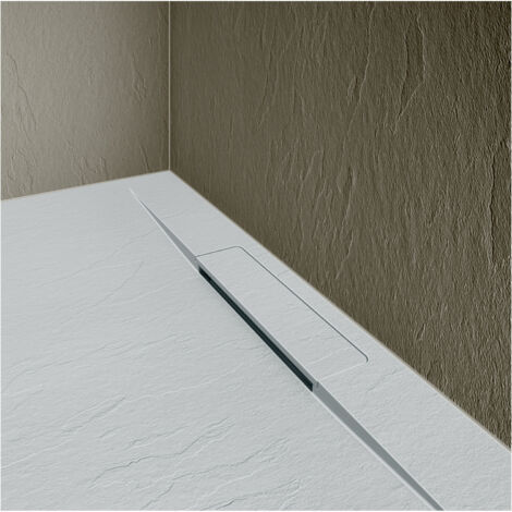 Receveur de douche ONA aspect ardoise extra-plat 120x90cm