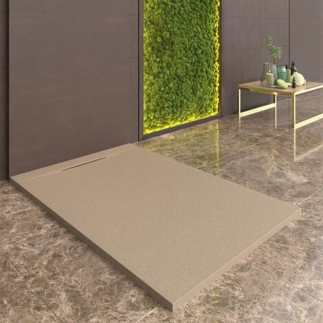 Receveur de douche Quartz 70x140cm moka