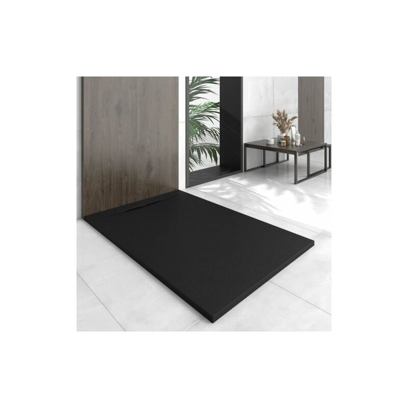 Receveur de douche Quartz 80x140cm noir