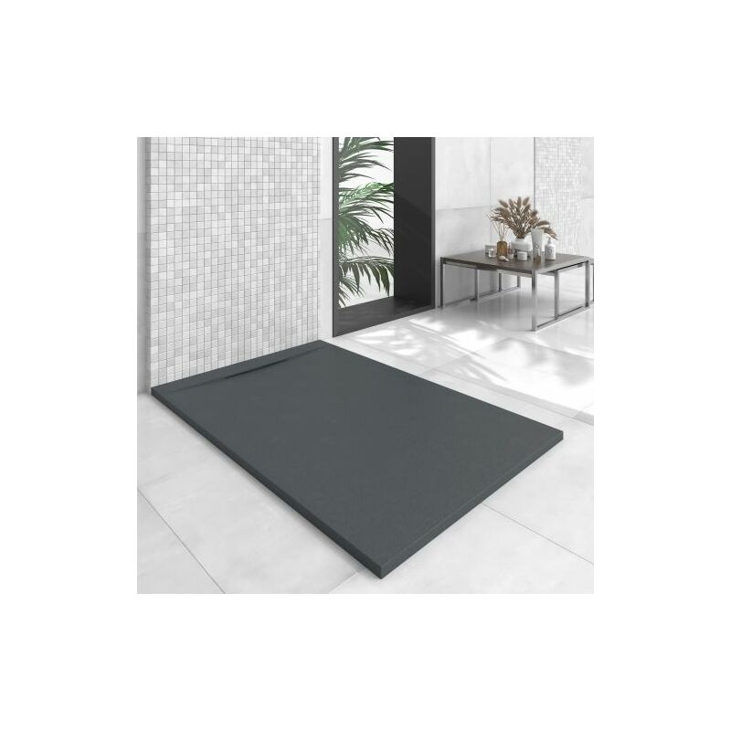 Receveur de douche Quartz 80x120cm graphite