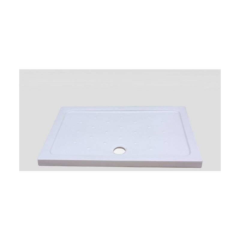 Rue Du Bain - Receveur de Douche Rectangle 120x80 cm - Céramique - Ankara