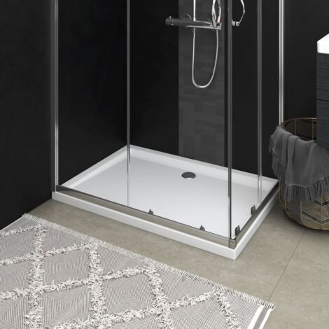 Receveur de douche rectangulaire ABS Blanc 80x110 cm CFW74056