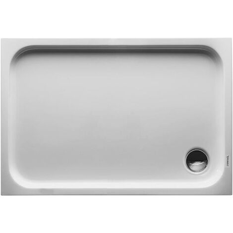 Receveur de douche rectangulaire D-CODE blanc 1100x750x85mm