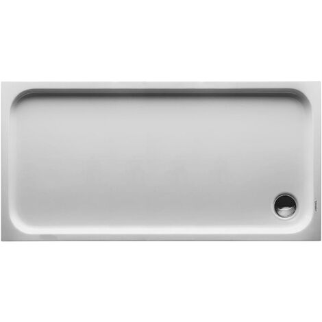 Receveur de douche rectangulaire D-CODEavec antidérapant blanc 1500x750x85mm