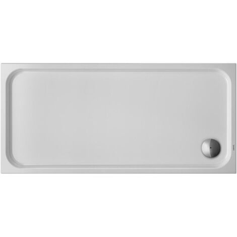 Receveur de douche rectangulaire D-CODEavec antidérapant blanc 1600x750x85mm