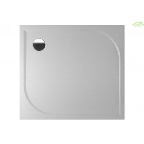 Receveur de douche rectangulaire en marbre RIHO KOLPING DB32 90x100x3cm-Blanc-Blanc-90 --