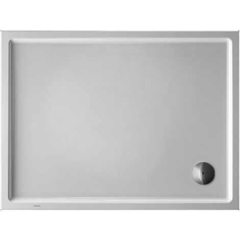 Receveur de douche rectangulaire STARCK SLIMLINE 1200x900x55mm blanc