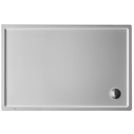 Receveur de douche rectangulaire STARCK SLIMLINE 1300x900x55mm blanc