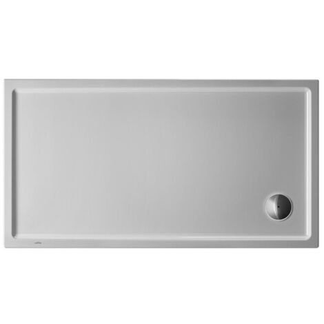 Receveur de douche rectangulaire STARCK SLIMLINE 1400x750x55mm blanc