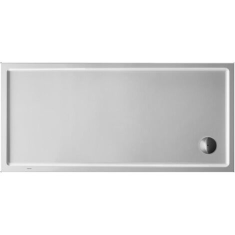 Receveur de douche rectangulaire STARCK SLIMLINE 1600x750x60mm blanc