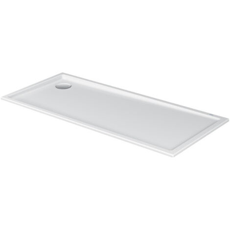 Receveur de douche rectangulaire STARCK SLIMLINE 1700x750x60mm blanc