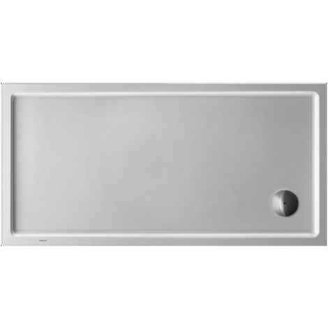 Receveur de douche rectangulaire STARCK SLIMLINEavec antidérapant 1400x700x55mm blanc