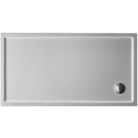 Receveur de douche rectangulaire STARCK SLIMLINEavec antidérapant 1400x800x55mm blanc