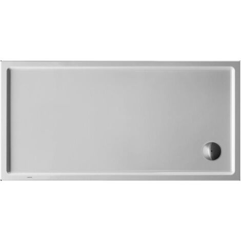 Receveur de douche rectangulaire STARCK SLIMLINEavec antidérapant 1500x750x60mm blanc